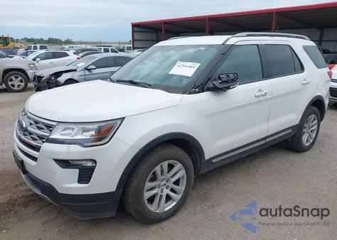 2018 Ford Explorer Xlt from USA, damaged, VIN 1FM5K8D81JGA00382